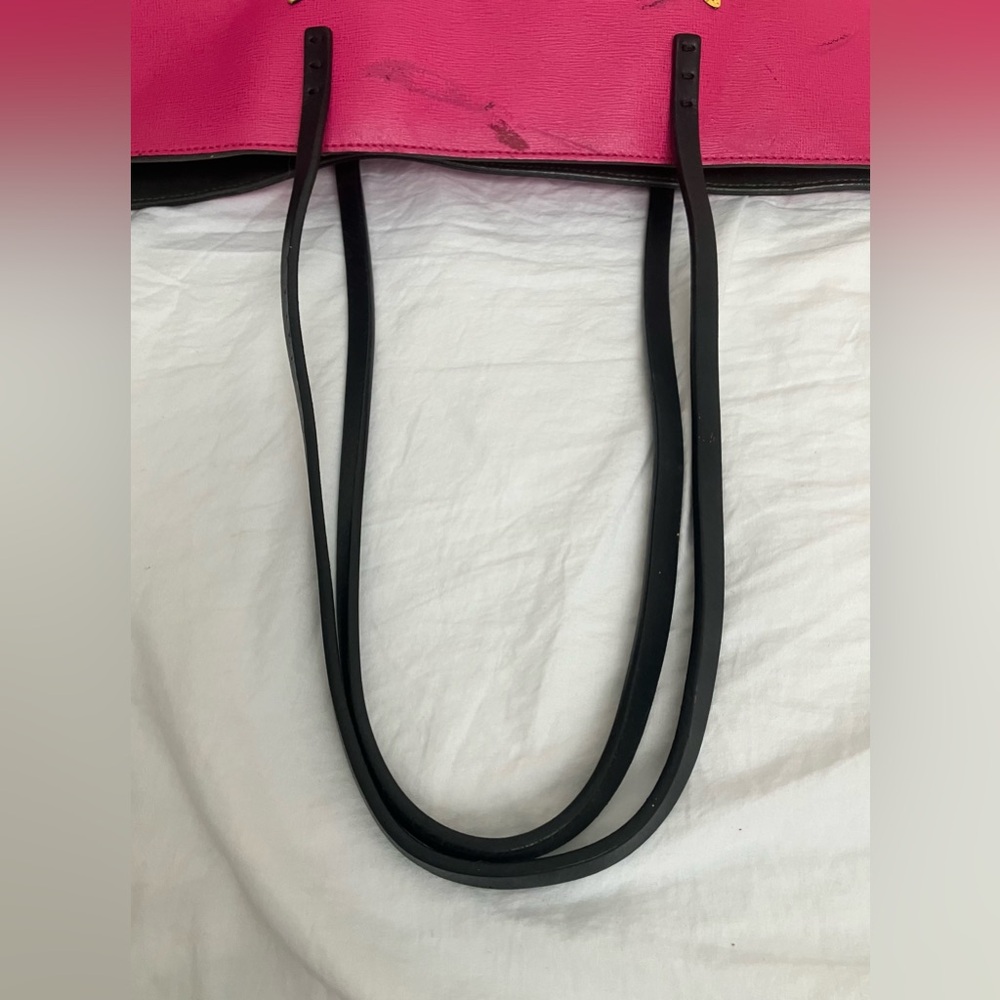 Authentic Fendi Pink leather Monster Tote - Picture 8 of 12